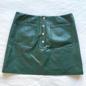 Forever 21 Hunter Green Skirt